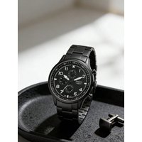 Fossil FS5811 Retro Pilot Men's Watch Black Stainless Steel Quartz Chronograph 5ATM Waterproof Sport Casual Luxury Wristwatch
