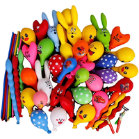 50Pcs Colorful Latex Air Globos Helium Inflatable Balloons Animal Duck Rabbit Balloon Birthday Party Decoration Globos Supplies
