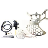 Footbrake Light bee S/X SEGWAY X160 X260 / 79bike Electric Dirt bike foot brake kit Modified Footbrake Dual Caliper Bracket Kit