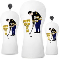 Cute Cartoon Character Headgear - Designed with 'JUST TAP IN' for Protecting and Decorating Golf Club Covers, Durable Headgear