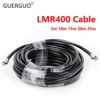 LMR400 Cable SMA Male to N Male Connector Plug Cord 50 Ohm 50-7 RF Coaxial Extension Jumper Pigtail Adapter 5M 8M10M 15M 20M