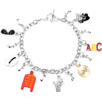 Michael Jackson Music Charm Bracelet New Arrival Infinity Bracelet Love Trendy Singer Bracelets For Fans Gifts
