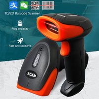 2,4G Wireless Wired Bluetooth Barcode Scanner 2D 1D Supermarkt Daten Collector Handheld QR Barcode Reader Bild Bar gun Scanner