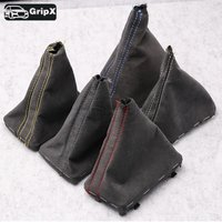 Transmission Gear Lever Dust Cover Shift Knob Duty Cover 5GG713203A LHD Automatic for VW Golf 7 MK7 7.5 DSG Suede Leather
