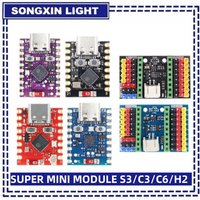 SAMIROB ESP32-C3 ESP32-S3 ESP32-H2 ESP32-C6 Development Board ESP32 C3 SuperMini WiFi Bluetooth ESP32C3 Expansion board