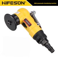 Mini pneumatische Fasen maschine tragbare 45-Grad-Fasenmaschine Metalls ch neiden 45 ° Lichtbogens chräg maschine Druckluft werkzeuge