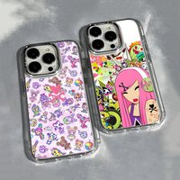 Japan Tokidokis Phone Case For Iphone 17 Pro Max 14 16 Plus 13 15 Pro Max 12 Pro 11 Air Transparent Soft Cover