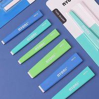 NYONI Ultra-Thin Eraser Sketch Highlight Eraser 2mm Charcoal Pencil Sketching Drawing Detail Enhance Gum-Shaped Portable