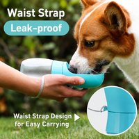 300ml 500ml Portable Dog Water Bottle Pet Drinking Bowl Leak Proof Water Dispenser for Small Large Dogs Travel