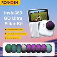 Ronkoen For Insta360 GO Ultra UV CPL 1/4 Black Mist ND8/16/32/64 Film Lens Filters For Insta360 GO Ultra Camera Accessories