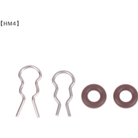 2Pcs Coffee Maker Machine Connector Quick-insert U-shaped Spring Espresso Machine Sealing Ring Accessories