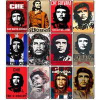 Che Guevara Tin Sign Vintage Classic Movie Revolution Metal Plate Iron Painting Wall Bar Cafe Shop Home Art Craft Decor 30X20cm