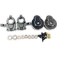 Brass Front Rear Caster Blocks Counterweight Heavy Duty For 1/18 HOBBYPLUS RC Crawler Car Upgrade Part