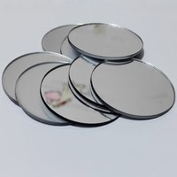 10pcs Thickening 2mm Diameter 5cm 8cm 12cm Acrylic Wall Mirrors Round Stickers Hotel Decorative Miroir Mural DIY Make Up Mirror