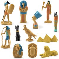 Mini figurine Sphinx Dakota ide MUNIQueen Isis, ensemble de 12 pièces simulées, prairie, egypte, décoration de la maison