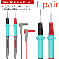 Lengthening 1000V 25A Silicone Test Lead High-precision Measurement Multimeter Probe Test Pin Wire Pen Alligator 1 Pairs