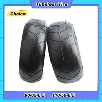 Good Quality 11 Inch 110/50-6.5 90/65-6.5 Tubeless Tire for Electric Scooter Bike City Road Street Widen Tires Replacement Parts