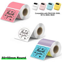 Waterproof 150pcs Blank Self Adhesive Assorted Stickers Removable Label Stickers Name Tag Bottle File Document School Supplies