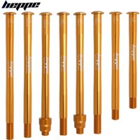 HEPPE Orange Thru Axle MTB Road Bike Shaft Skewer Front Fork 12x100/110 Rear Hub 12x142/148 Ultra Light Thru Axle P1.0/1.5 /1.75