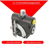 G 1/2 Hydraulikmotor-Durchflussregelventil aus phosphatiertem Vermiculit-Graphitguss für Traktor-Holzspalter