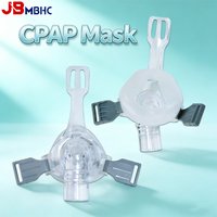 Reusable Nasal CPAP Mask Soft CPAP Mask with Comfort Full Face Cover Anti-Snoring Replacement Mask Cushion for Most CPAP Machine