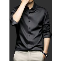 Colorful shirt, short sleeved, summer ice silk, ice feeling, and no iron premium business shirt, wrinkle resistant inch shirt