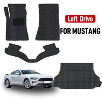 Custom car floor mat For Ford Mustang 2015-2022 Waterproof Pad Car Mats floor Covers Car Accessories