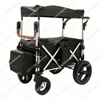 Suitable for outdoor children, can sit, lie down, camper van, can be pushed, pulled, and folded