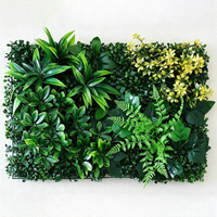Artificial Green Wall Panels Faux Jungle Grass Decor for Home Garden Vibrant Greenery Mats for Outdoor Patio Weddings Graduation