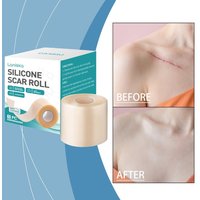 Silicone Scar Patch Hydrocolloid Roll For Wound Care Hydrocolloid Patch Bandages With Self-Adhesive For Burn Blister Wound Care