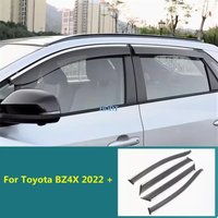 Car Styling Accessories Window Visor Deflector Sun Visor Rain Screen Weather Shield Awning Shelter Cover For Toyota BZ4X 2022 +