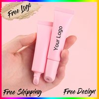Private Label Vegan Lip Care Camellia Oil Peptide Repair Lip Balm Lipgloss Custom Logo Wholesale Makeup