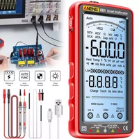 ANENG 681 Rechargable Digital Professional Multimeter Non-contact Voltage Tester AC/DC Voltage Meter LCD Screen Current Tester