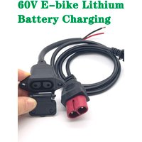AliExpress LAJQTAO Electric Bicycle Charging Head Lithium Battery Output Line 60V Round Male Female Base Electric Vehicle Charging Plug Connector