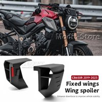 For Honda CB650R CB 650R 2019 2020 2021 2022 2023 Motorcycles Side Winglets Spoiler Fixed Wing Fairing Aero Downforce Kit