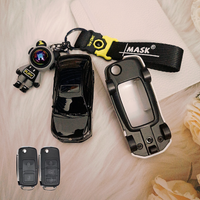 For VW LAVIDA Car Model Key Case Flip Folding Remote for Polo Tiguan Passat B5 B7 MK6 Jetta Lavida Skoda Octavia Key Cover Fob