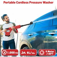 High pressure washer portable pressure washer pressure washer gun for Milwaukee m18 battery garden car wash sprayer High