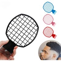 2 In 1 Dirty Braid Comb Afro Twist Hair Comb African Men's Hairdressing Afro Professional Comb Twist Wave Curly Brush Combs
