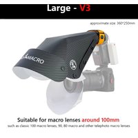 Hoof Cover Universal Flash Diffuser Softbox Speedlight Reflector Snoot Camera Accessories for Macro Lens Shooting