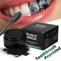 Teeth Whitening Powder Organic Activated Charcoal Powder Bamboo Coconut Charcoal Remove Plaque Tartar Charcoal For Teeth Clean