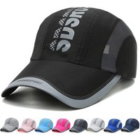 1pc Summer Lightweight Quick-Drying Baseball Caps for Women Men,Unisex Sun-Protective Breathable Visor Caps for Outdoor Sports