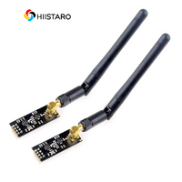 1pcs NRF24L01+PA+LNA Wireless Transceiver RF Transceiver Module with SMA Antenna 2.4G 1100m