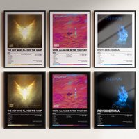 Dave Poster Album Art Cover Songs Music Rap Wall Waterproof Paper Sticker For Living Room Home Decor