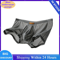 Men's Ice Silk Cool Mesh Boxer Briefs Ultra-thin Breathable Quick Dry Underwear Soft Comfortable Panties for Summer Daily Wear