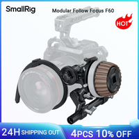 SmallRig Modular Follow Focus F60 für DSLR- und spiegellose Kamera, mit nicht dämpfendem Design und Zahnkranz, 15 mm Stangen- und Stangenklemme -5163