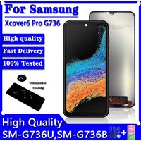 6.6“ AAA+ Quality For Samsung Xcover6 Pro 6Pro G736U G736B LCD Display Touch Screen Digitizer For Xcover 6 Pro G736 Display