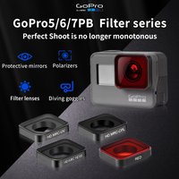 Lens Filter CPL MCUV ND8 16 32 Compatible for GoPro Hero5/6/7 Polarizing Lens Filter Kit Lens for GoPro Accessories