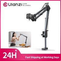 Ulanzi TH04 Overhead Camera Mount Microphone Stand Detachable C-clamp 2KG Load for Camera Microphone Softbox for Uka F38 Arca
