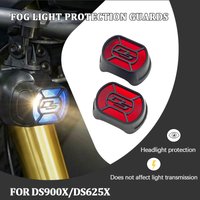Fog Lamp Cover Cap For DS900X DS625X DS525X ds900 ds625 ds525 Motorcycle Fog light Protection Guards DSX 900DS 625DS ds525 625
