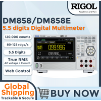 RIGOL DM858 DM858E Programmable Digital Multimeters 5.5digits 125rdgs/s Max Measuring Speed